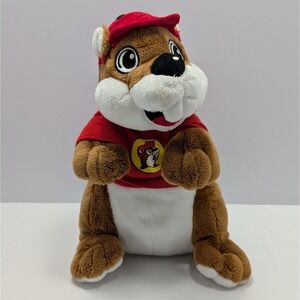 Buc-ee Beaver 10" Mascot Plush Gas Station Stuffed Animal Souvenir Merchandise